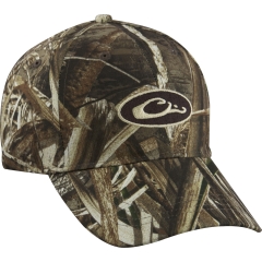 Drake Waterfowl Cotton Camo Baseball Style Cap