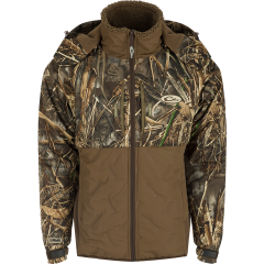Drake Waterfowl LST Guardian Flex Double Down Eqwader Full Zip with Hood