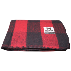 McGuire Bunkhouse Plaid 80/20 Wool Blanket
