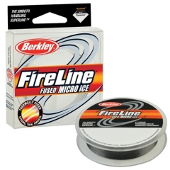 Berkley FireLine Micro Ice Fused Original Smoke