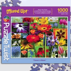 Puzzle Twist Flowers in Bloom 1000 Piece Puzzle