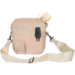 Fox Outdoor 2QT Canteen Cover w/ Shoulder Strap - Khaki