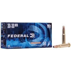 Federal Power-Shok Rifle 30-30 Win 150 Grain - 20 Rounds