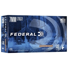 Federal Power-Shok Rifle 7mm Mauser 140 Grain - 20 Rounds