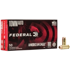 American Eagle by Federal 10mm Auto 180 Grain FMJ - 50 Rounds