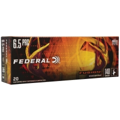 Federal Fusion 6.5 PRC 140gr Soft Point - 20 Rounds