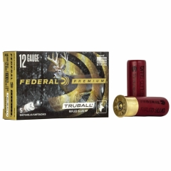 Federal Vital-Shok 12 Gauge 2 3/4" 1oz TruBall HP Rifled Slug - 5 Rounds