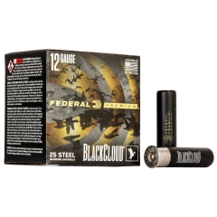 Federal Premium Black Cloud 12Ga 3 1/2" 1 1/2oz Steel 4 Shot - 25 Rounds