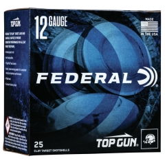 Federal Top Gun Target 12 Ga 2 3/4" 1-1/8oz - 8 Shot