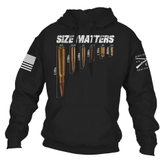 Grunt Style Mens Size Matters Hoodie