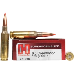 Hornady SUPERFORMANCE 6.5 Creedmoor 129 Grain SST