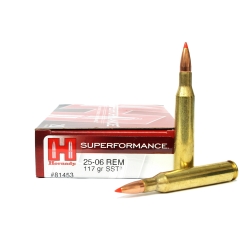 Hornady Superformance SST 25-06 Rem 117gr SST Tip - 20 Rounds