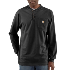 Carhartt Men's Long Sleeve Workwear Henley Shirt