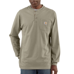 Carhartt Men's Long Sleeve Workwear Henley Shirt