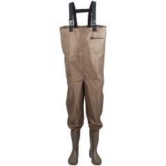 Hodgman MacKenzie Cleated Bootfoot Chest Waders - Brown - 12