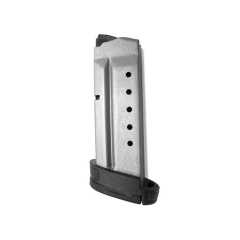 Smith & Wesson .40 S&W 7 Round Stainless Steel Shield Magazine with Finger Rest