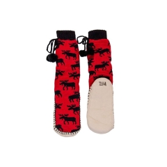Lazy One Classic Moose MukLuk Slippers