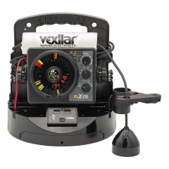 Vexilar FLX-28 ProPack Elite Ice Fishing Flasher with Pro View Ice-Ducer and Lithium Battery