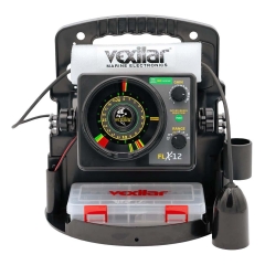 Vexilar FLX 12 ProPack II Ice Fishing Flasher with 12 Degree Ice-Ducer and SLA Battery