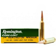 Remington 7mm Remington Magnum 140 Grain PSP - 20 Rounds