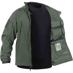 Rothco Conceal/Carry Soft Shell Jacket - Olive Drab - 2XL