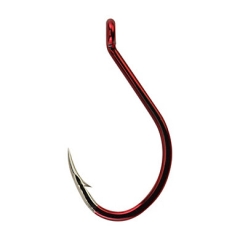Berkley Fusion19 Colored Octopus Hooks - Hook Size 2 - Red