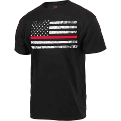 Rothco Thin Red Line Flag T-Shirt