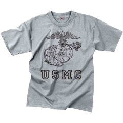 Rothco USMC Vintage Globe & Anchor T-Shirt - 2XL
