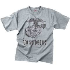 Rothco USMC Vintage Globe & Anchor T-Shirt - 2XL