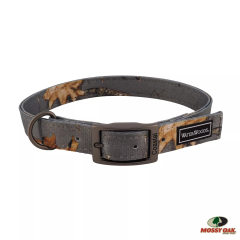 Water & Woods Double-Ply Dog Collar - 22" Country Roots Evergreen