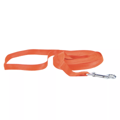 Water & Woods 25' Nylon Dog Check Cord - Safety Orange