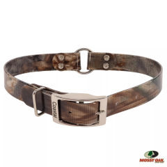 Water & Woods Waterproof Dog Collar with Center Ring - 24" Mossy Oak Shadow Grass Blades