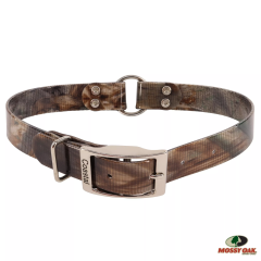 Water & Woods Waterproof Dog Collar with Center Ring - 18" Mossy Oak Shadow Grass Blades