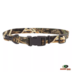 Water & Woods 3/4" x 10"-14" Adjustable Dog Collar - Mossy Oak Shadow Grass Blades