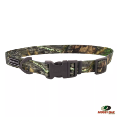 Water & Woods 1" x 14"-20" Adjustable Dog Collar - NWTF Obsession
