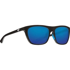 Costa Cheeca 580G Shiney Black Blue Mirror Polarized Sunglasses