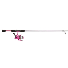 Shakespeare Amphibian Youth Spinning 5'6" Rod & Reel Combo - Medium - Pink