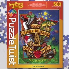 Puzzle Twist Star of the North 500 Piece Puzzle