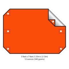 Pathfinder Pathfinder Survival Blanket - Orange