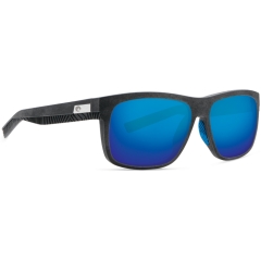 Costa Baffin 580G Net Gray w/ Blue Rubber Blue Mirror Polarized Sunglasses