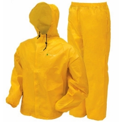 Frogg Toggs Youth Rain Suit-Yellow-Small