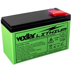 Vexilar V-100L 12V 9aH Lithium LiFePO4 Battery