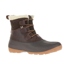 Kamik Women's Simona Mid Winter Boots-Dark Brown-7