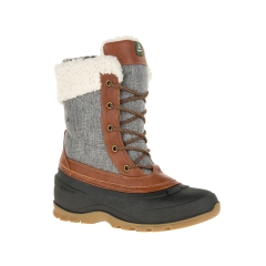 Kamik Women's Snowpearl Winter Boots-Charcoal-6