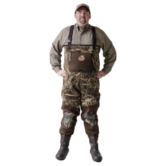 Caddis 3.5MM Neoprene 600G Boot Foot Waders-Realtree Max-7-8