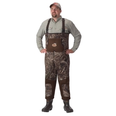 Caddis 3.5MM Neoprene 600G Boot Foot Waders - Max-5 Camo