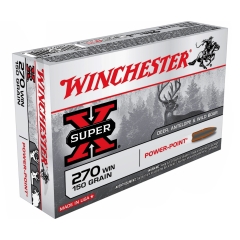 Winchester Super-X 270 Winchester 150 Grain Power-Point - 20 Rounds