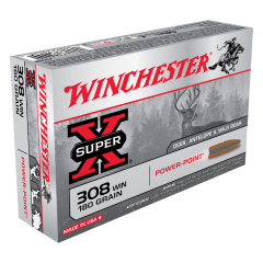 Winchester Super-X 308 Winchester 180 Grain Power-Point