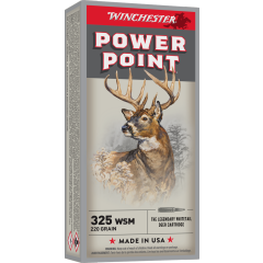 Winchester Power-Point 325 WSM 220gr Soft Point - 20 Rounds