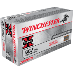 Winchester Super-X 357 Mag 158gr Jacketed SP - 50 Rounds